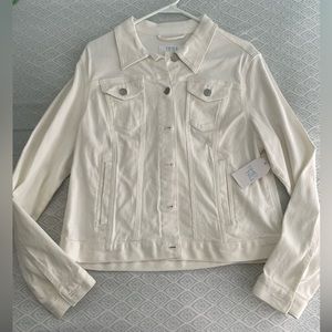 White Denim Jacket